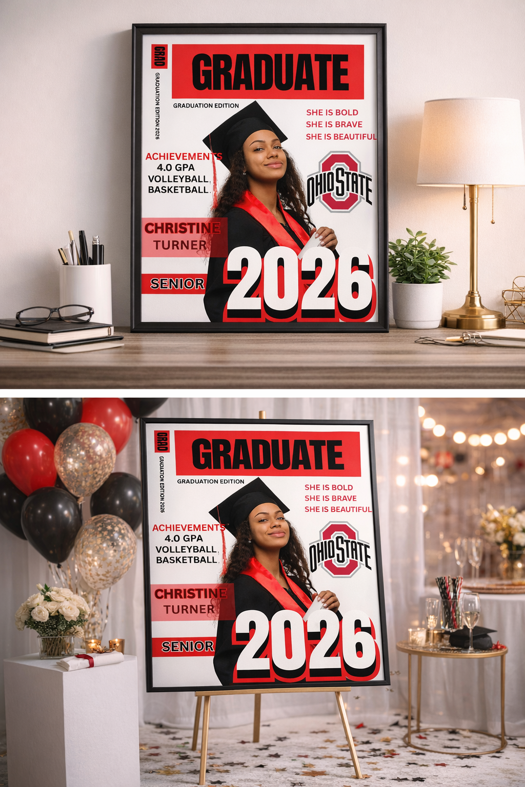 Graduation Magazine Cover