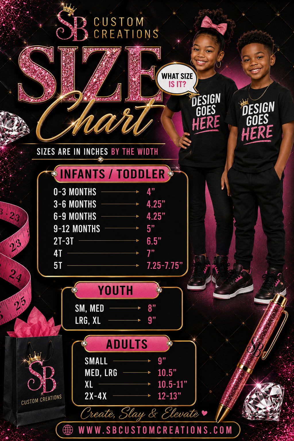 Upload your own DTF Design (Youth)