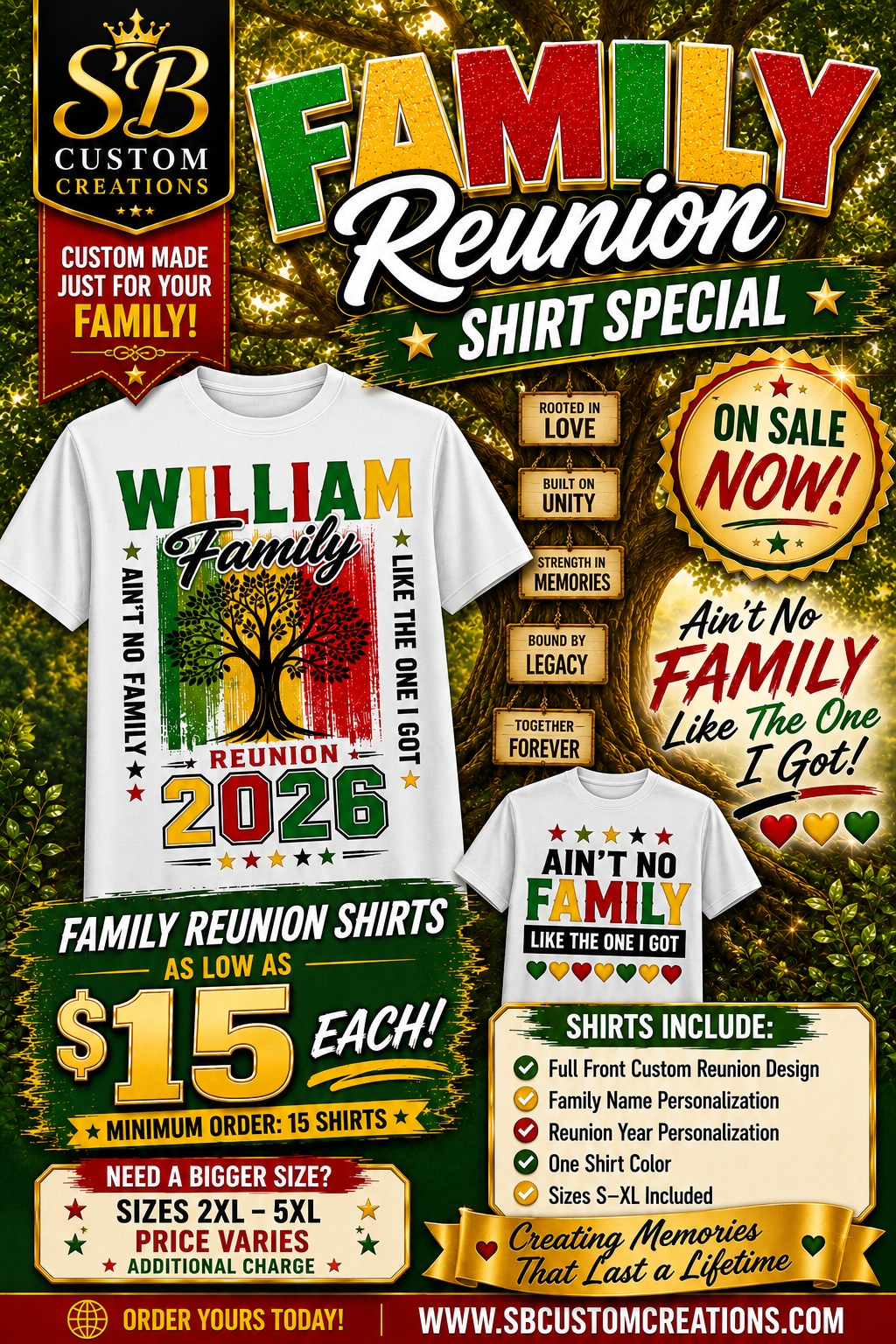 Family Reunion T shirts
