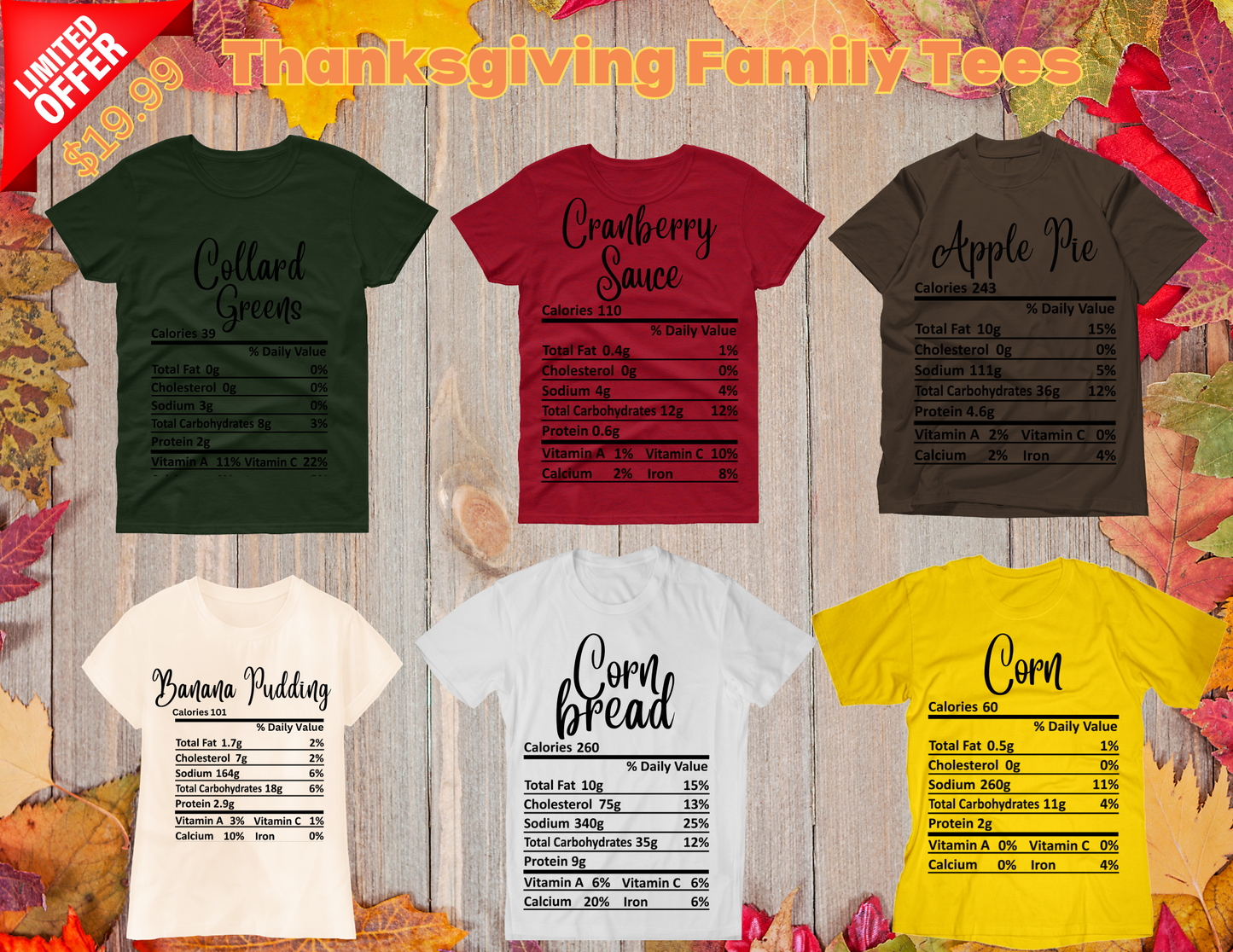 Thanksgiving Family Tee