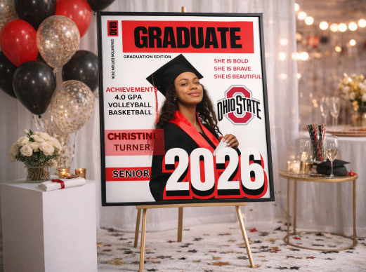 Graduation Magazine Cover