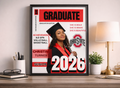 Graduation Magazine Cover