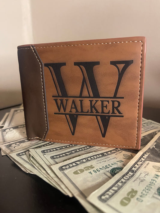 Custom Monogram Wallet