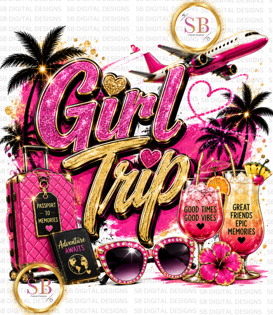 Girls Trip DTF 2 Glasses