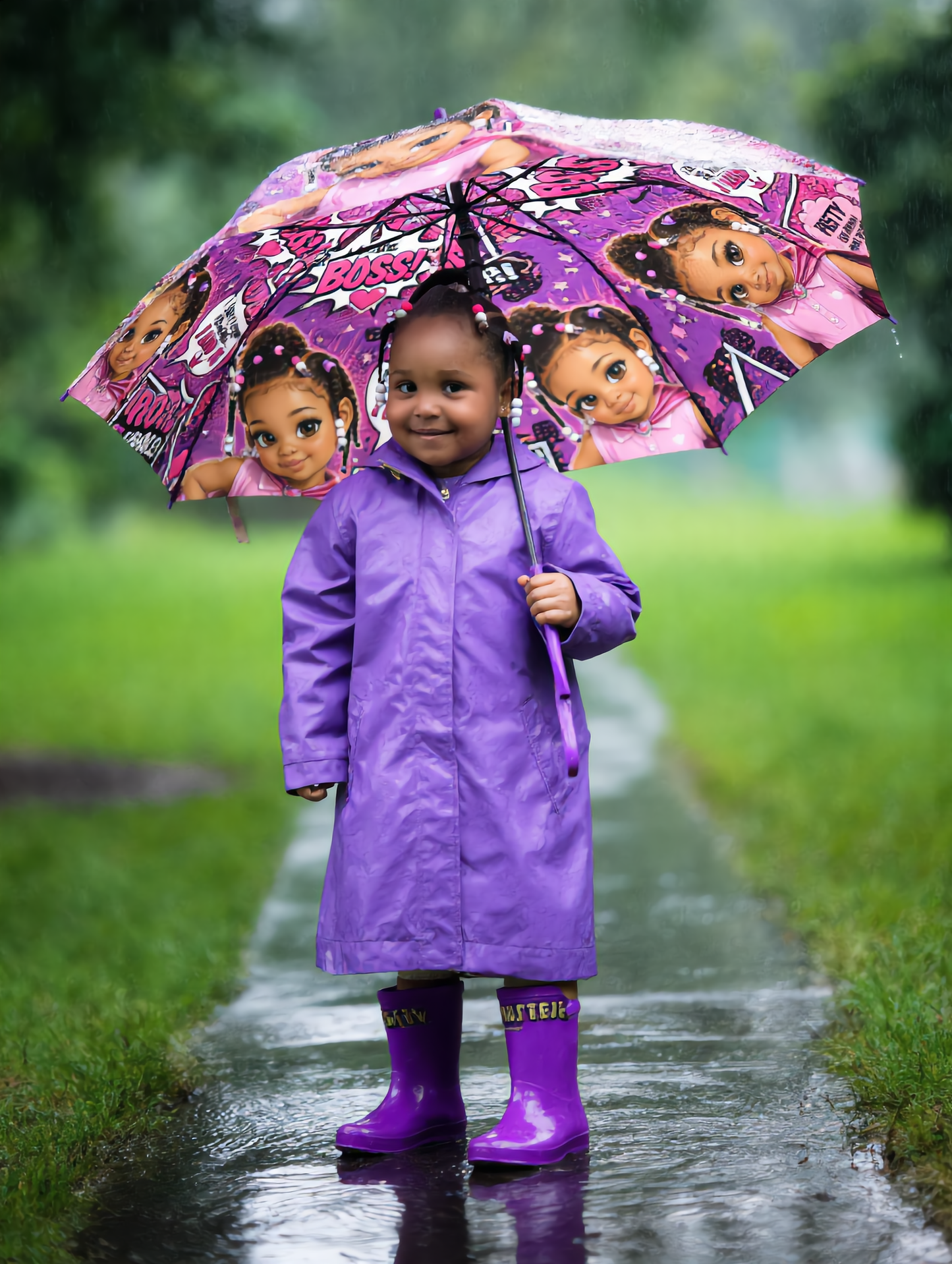 RAINY DAYS JUST GOT A CUSTOM GLOW-UP